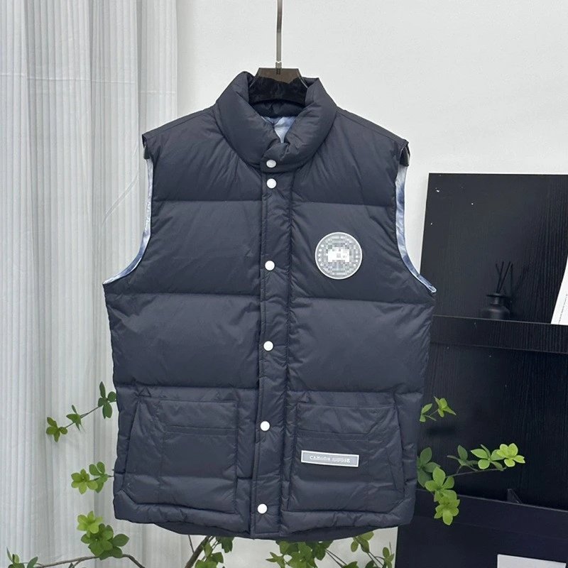 Stone Island Compass Patch Down Vest Navy - 26