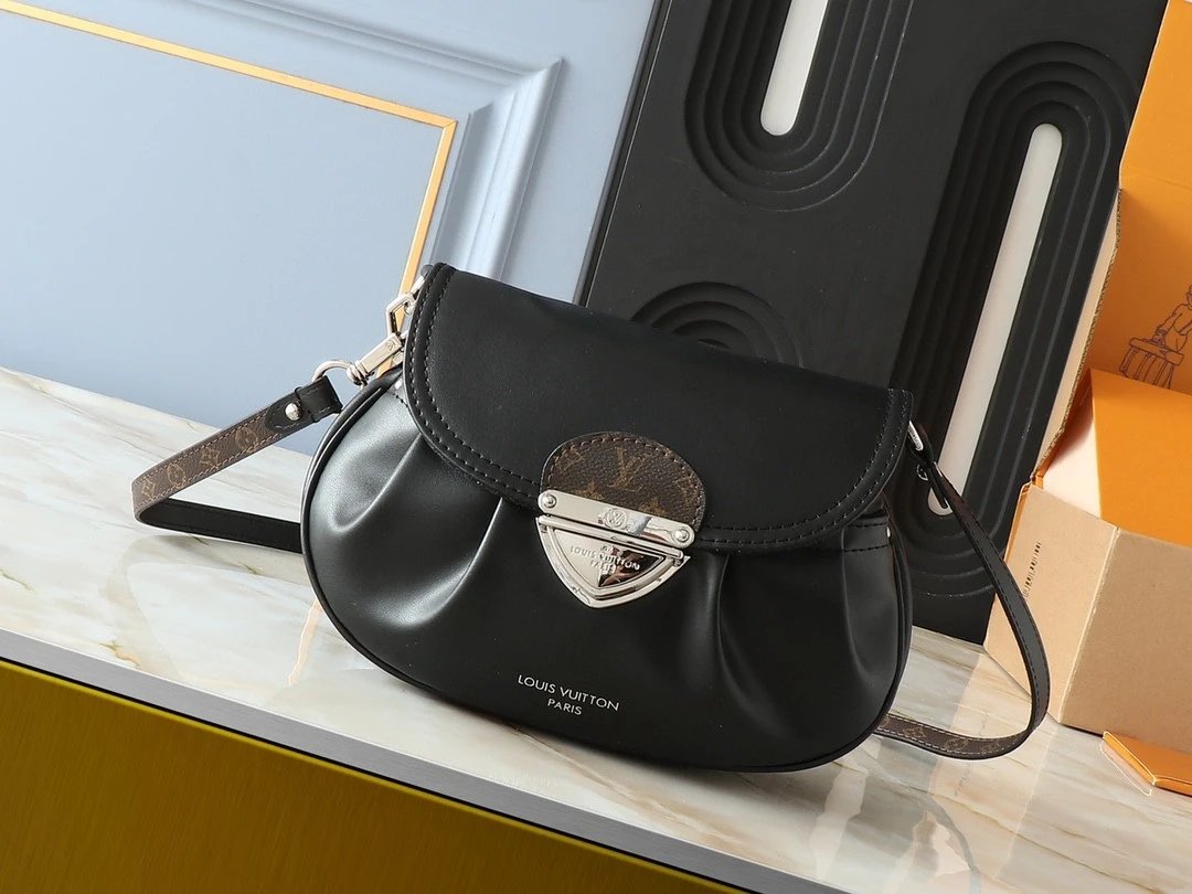 Generation purchase level [spot] antique L home new Ms. Sunset handbags leather pleated cloud bag shoulder crossbody bag fashionable and versatile