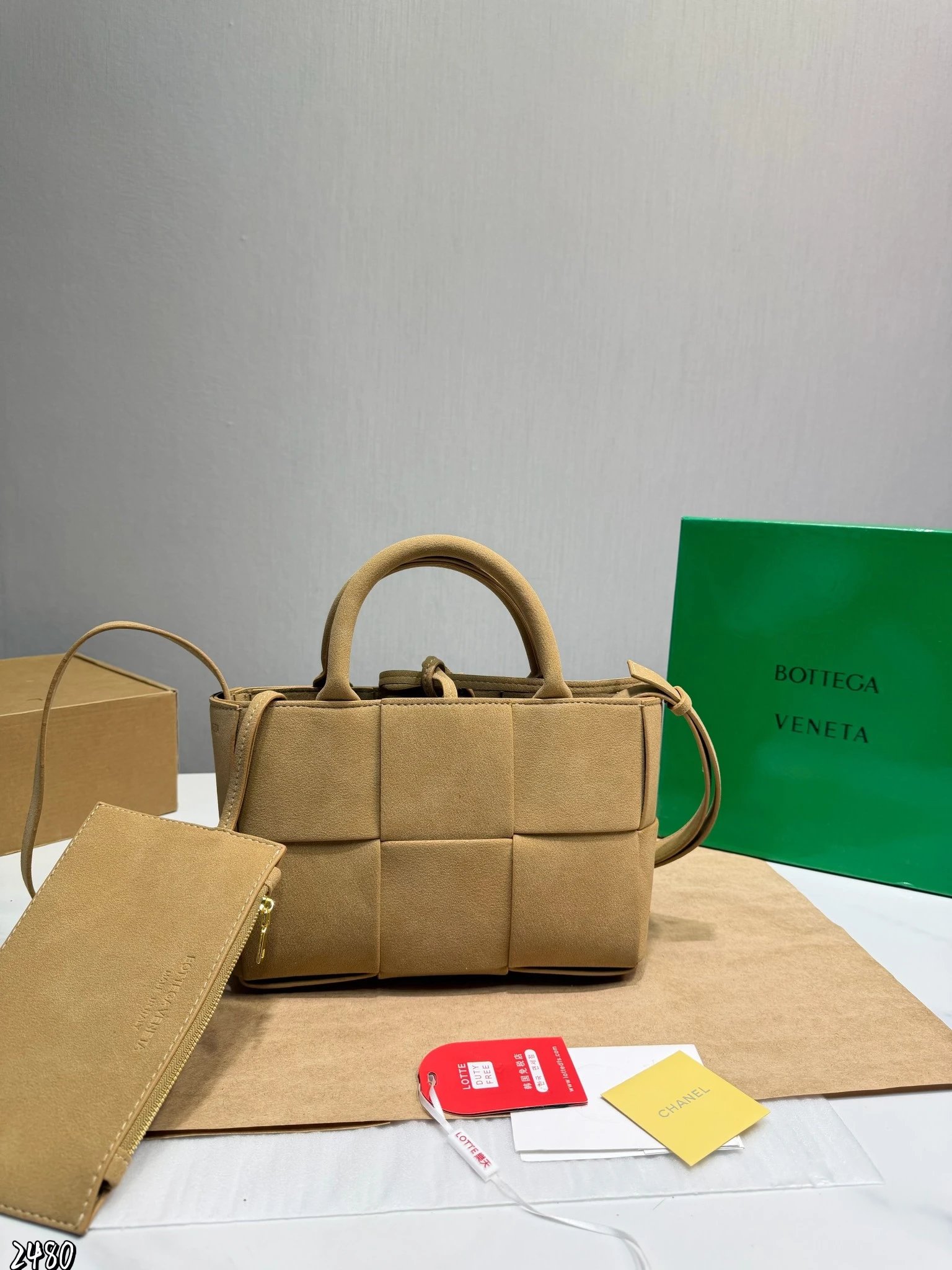 Premium Replica BV Suede Woven Tote Bag, Shoulder & Crossbody Handbag (Ready to Ship)