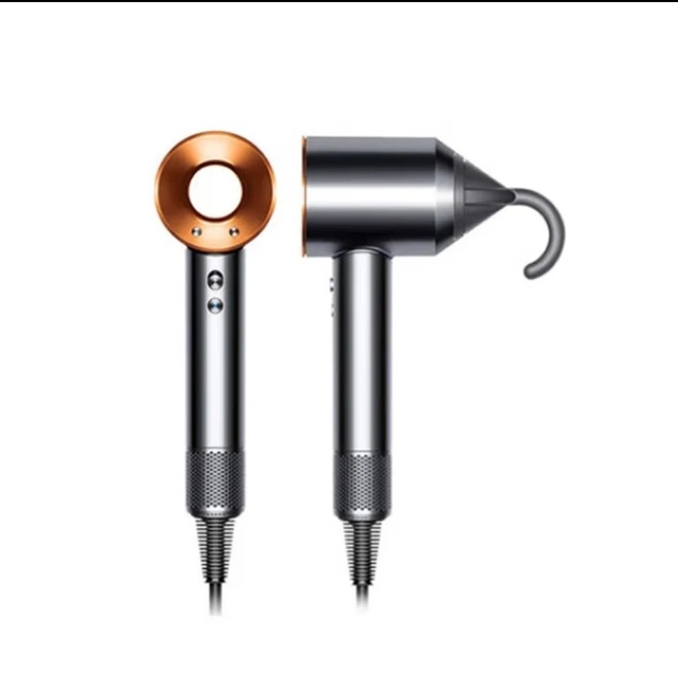 Dyson Hair Dryers & Stylers Supersonic Dryer with Attachments — Copper-gold five-wind nozzle