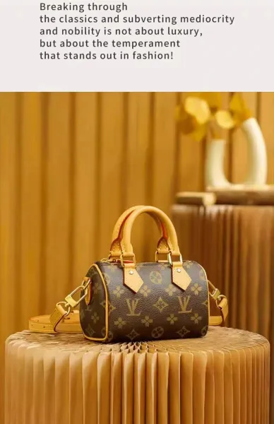 Louis Vuitton Monogram Cherry Blossom Mini Speedy Handbag - 5