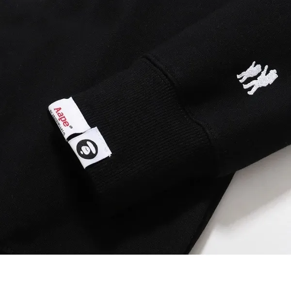 A Bathing Ape Big Ape Head White Long-Sleeve T-Shirt - 5