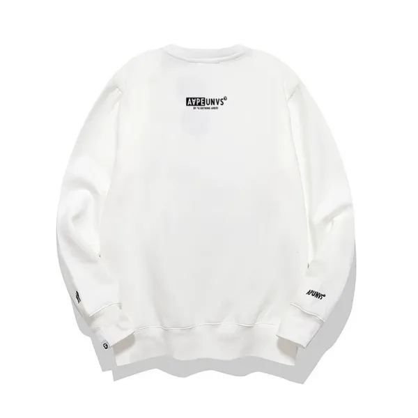A Bathing Ape Big Ape Head White Long-Sleeve T-Shirt - 6