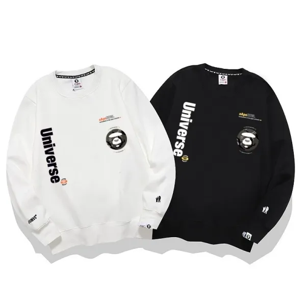 A Bathing Ape Big Ape Head White Long-Sleeve T-Shirt - 4