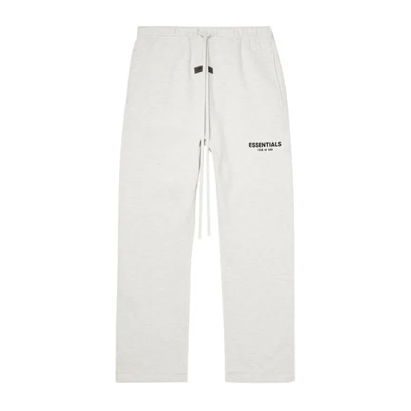 Fear of God Essentials Logo Sweatpants Light Gray - 1