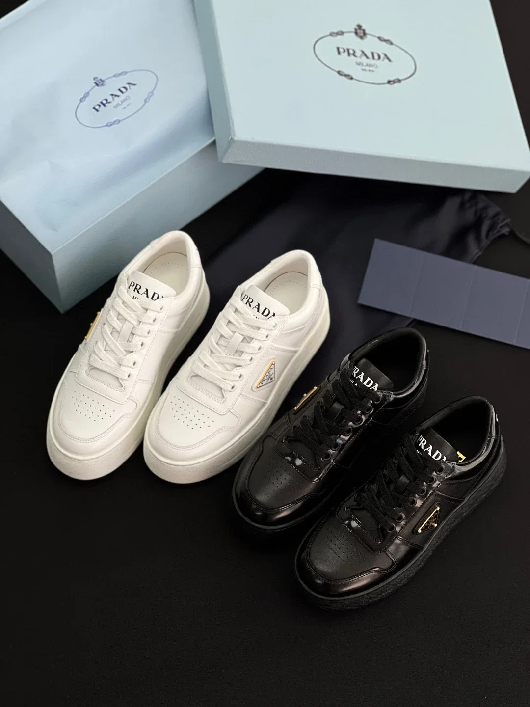 Prada Downtown Leather