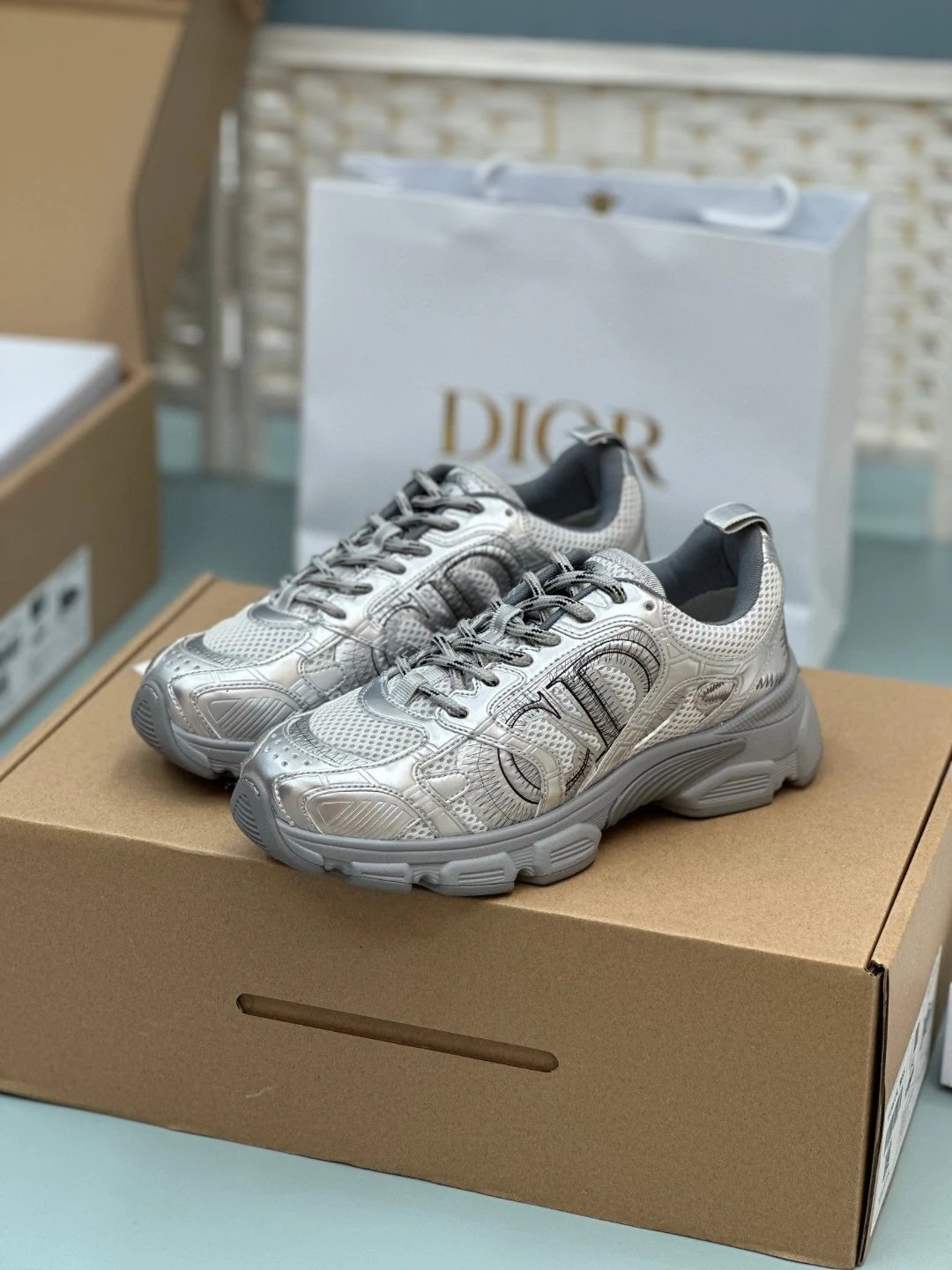 silvery