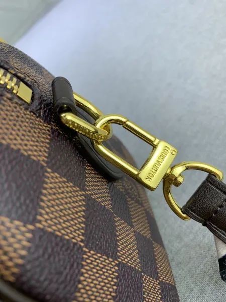 Louis Vuitton Speedy 20 Damier Ebène Canvas Handbag - 28