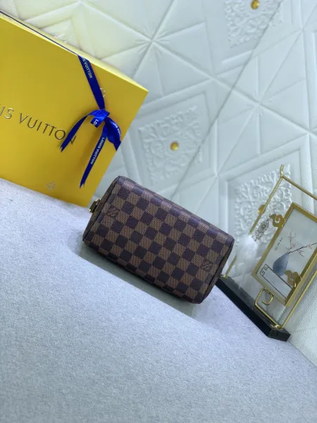 Louis Vuitton Speedy 20 Damier Ebène Canvas Handbag - 23