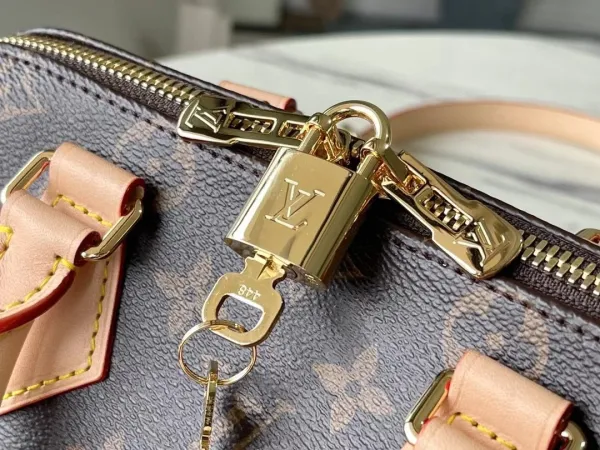 Louis Vuitton Speedy 20 Damier Ebène Canvas Handbag - 9