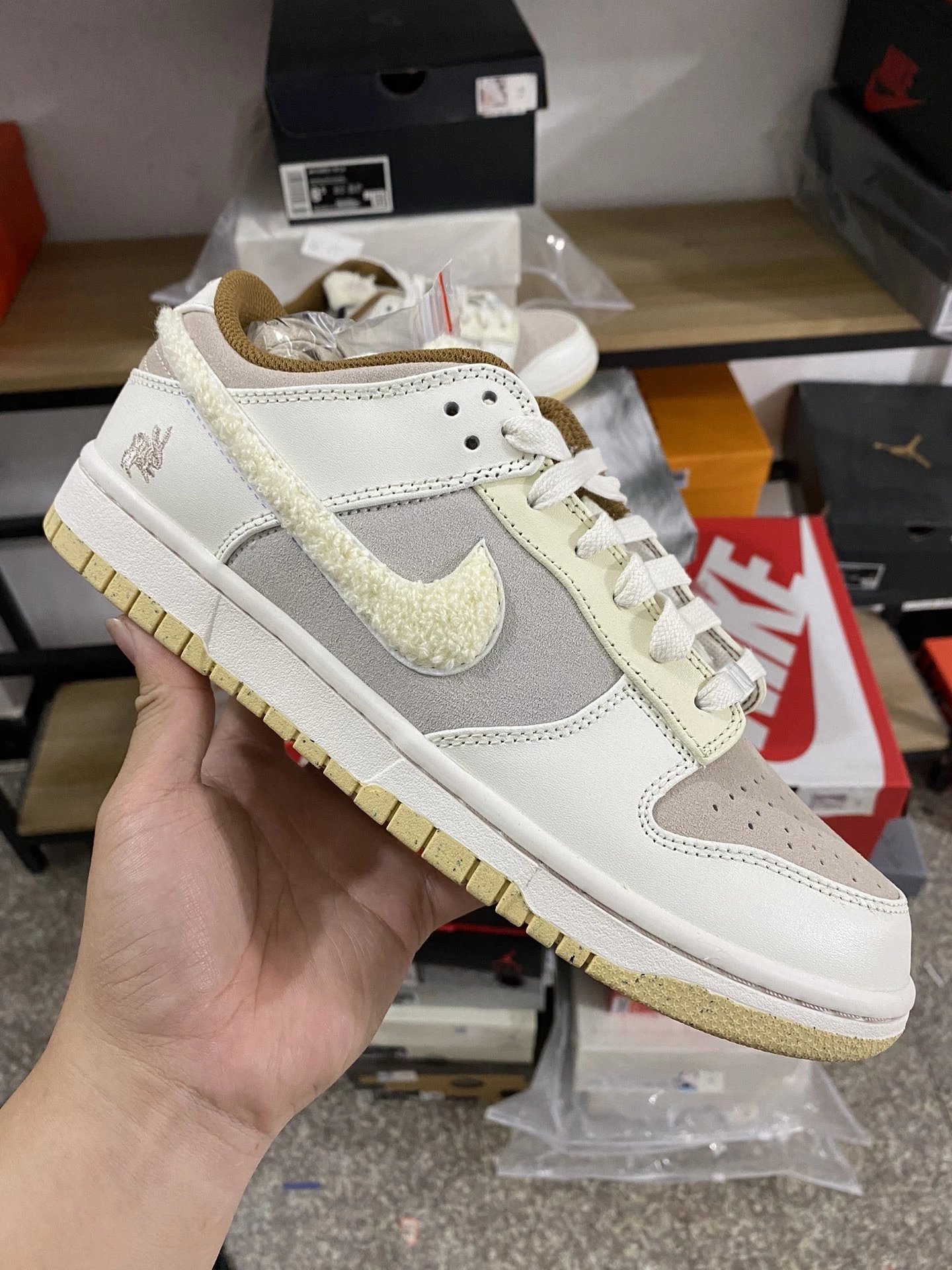 Nike Dunk Cream Brown Lunar Year