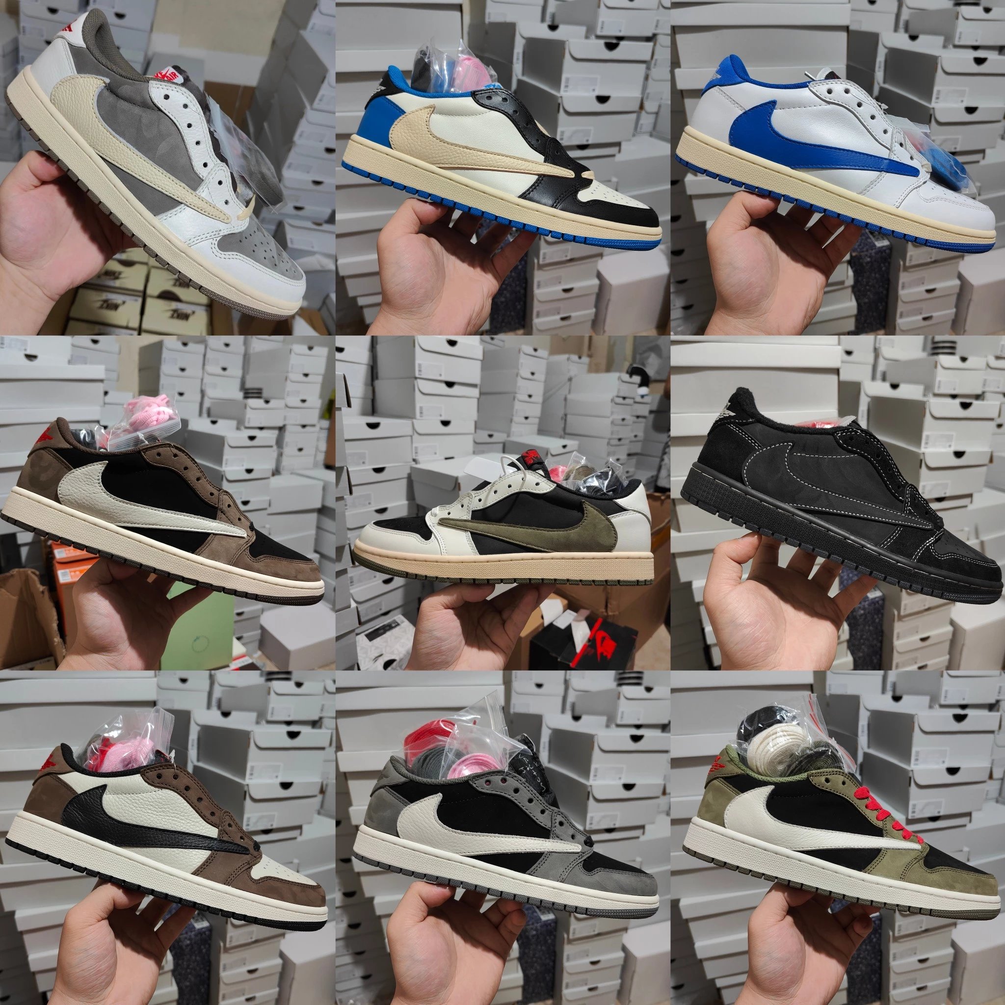 Air Jordan 1 Low Barb Series