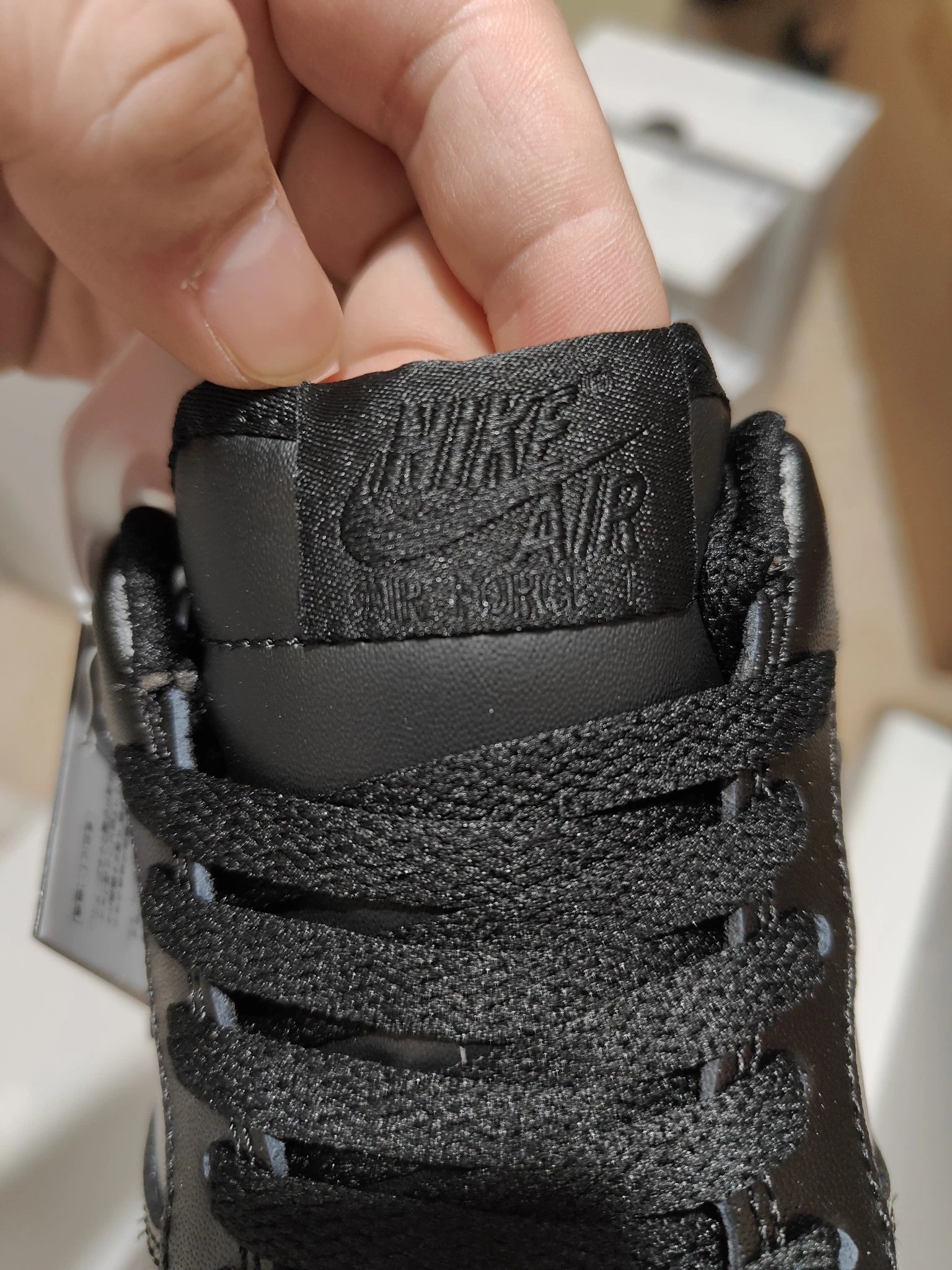 Nike Air Force 1 Black photo 3