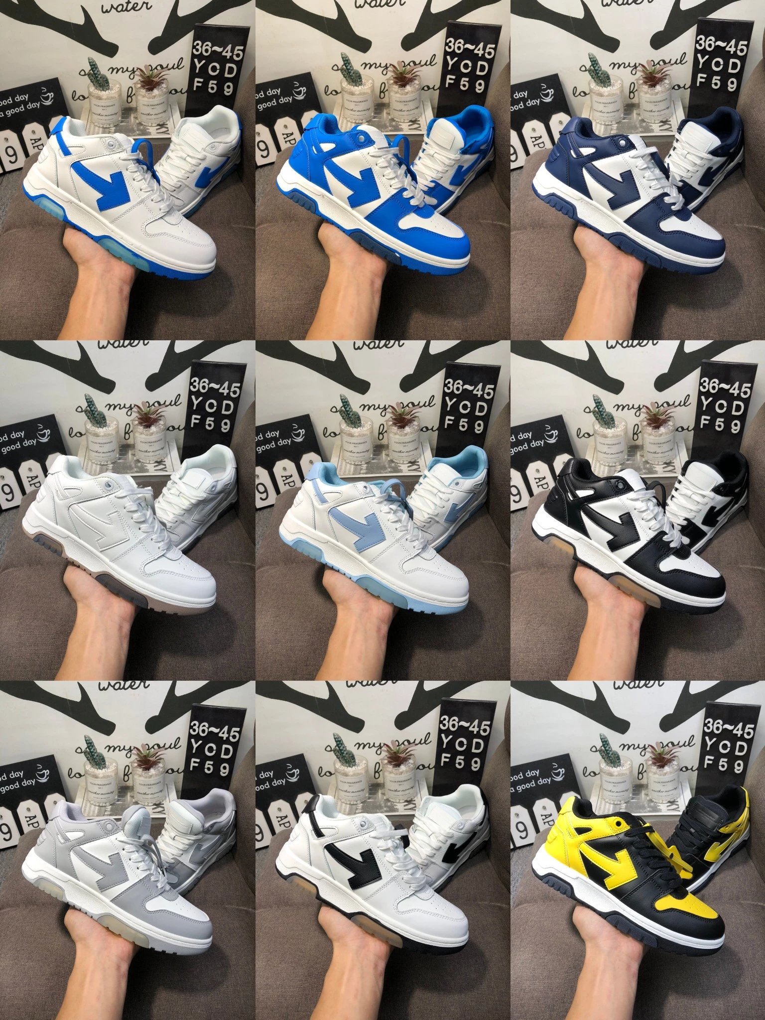 Off-White Out of Office Low-Top Shoes Collection