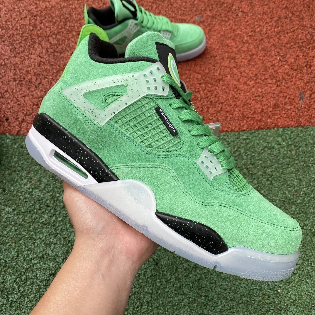 Air Jordan 4 Retro Black Green