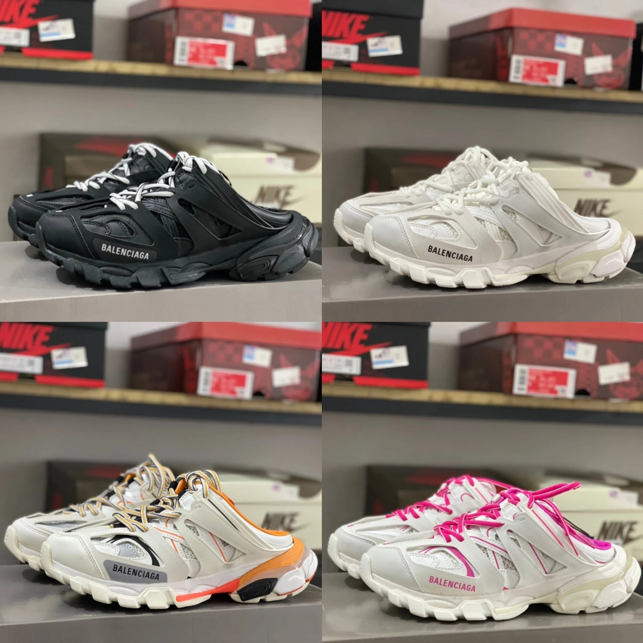 Balenciaga Half Slippers