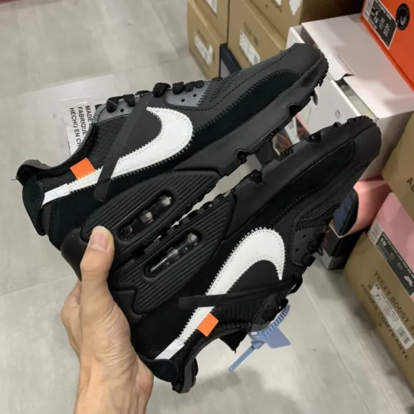 Nike Air Max 90 White Sneakers - 12