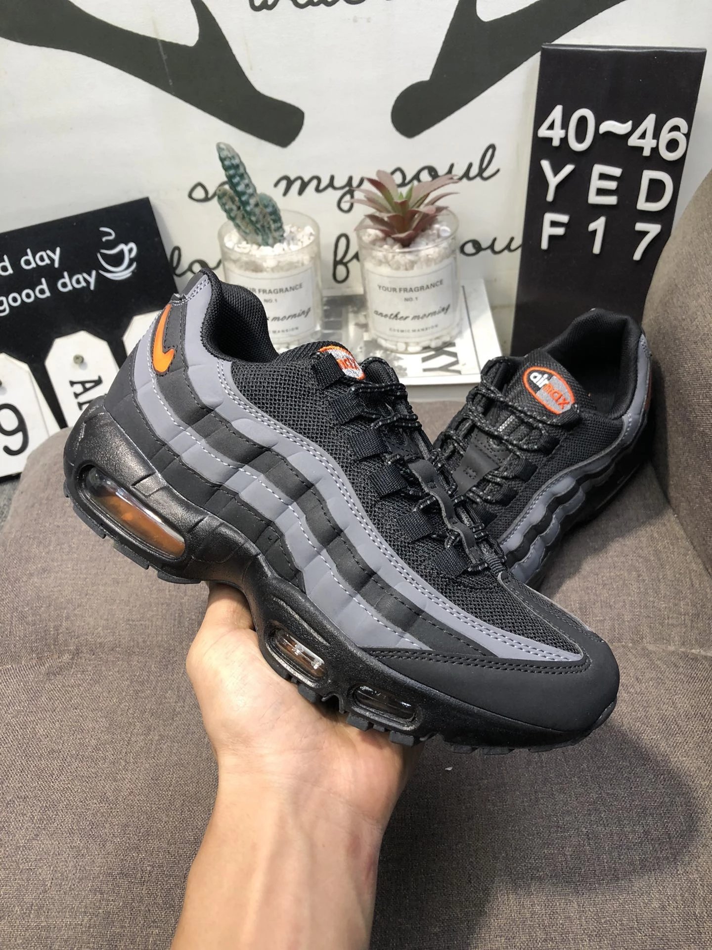 Nike Air Max 95 Grey Orange