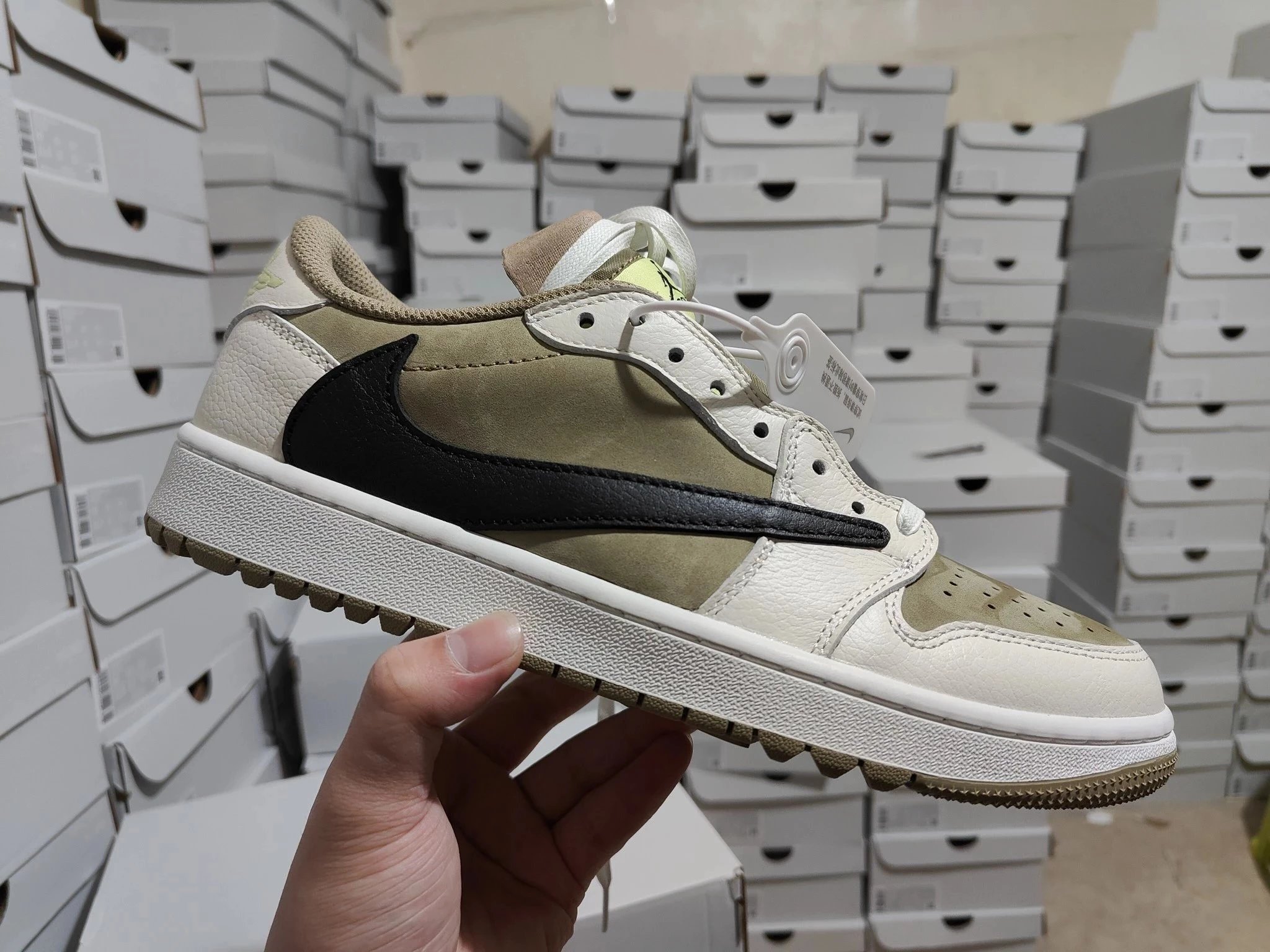Air Jordan 1 Barb 6.0 Brown White Golf