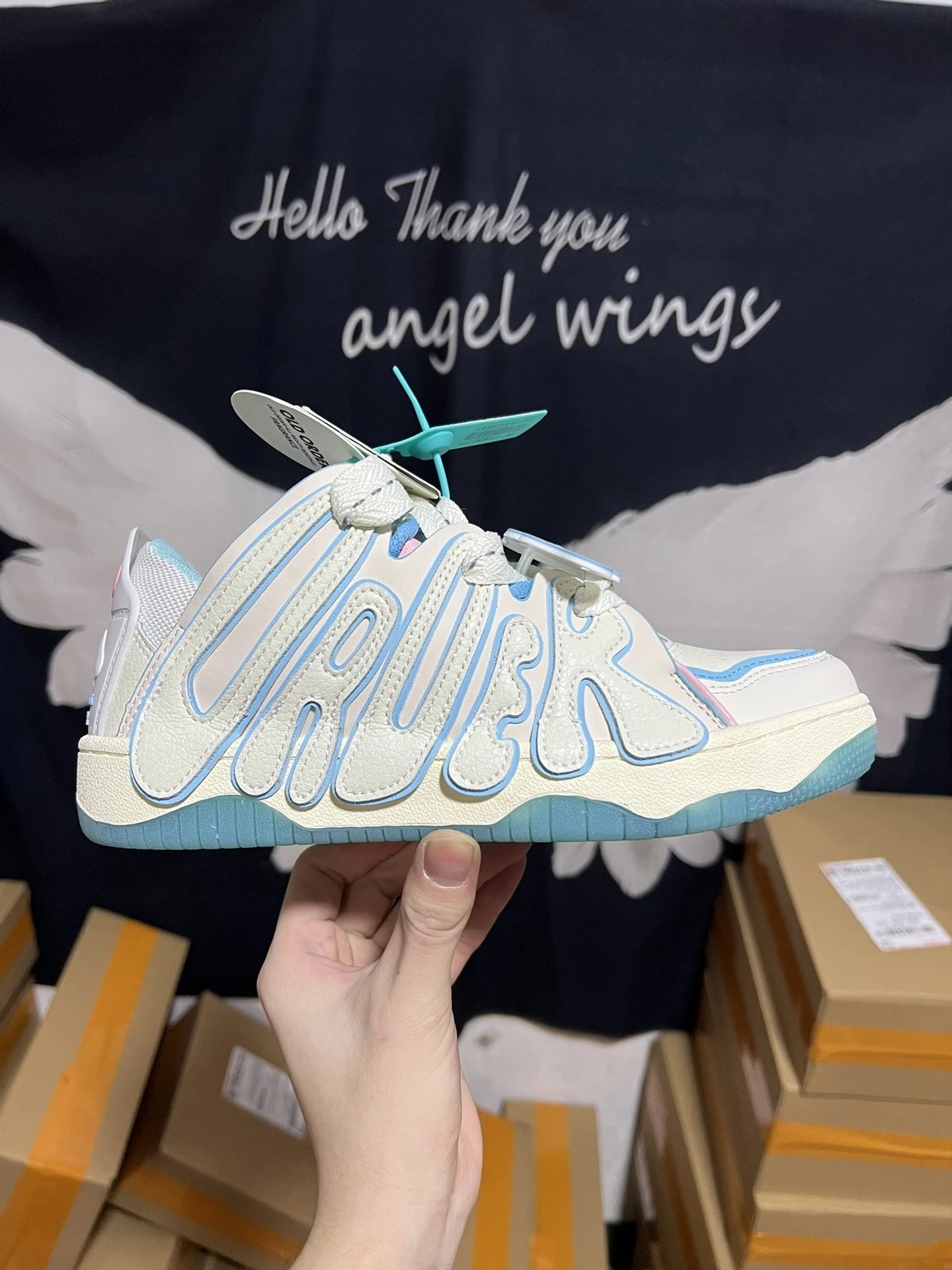 Sanrio Cinnamoroll x Oldorder Skater 001 Bread Shoe