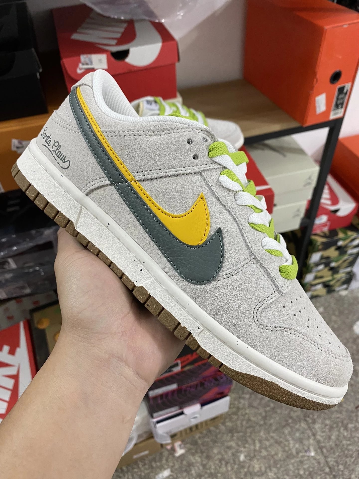 Nike Dunk Low Grey Yellow
