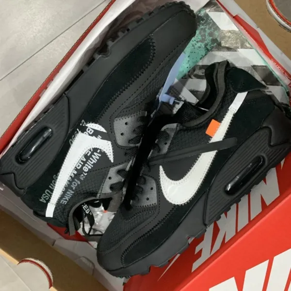 Nike Air Max 90 White Sneakers - 4