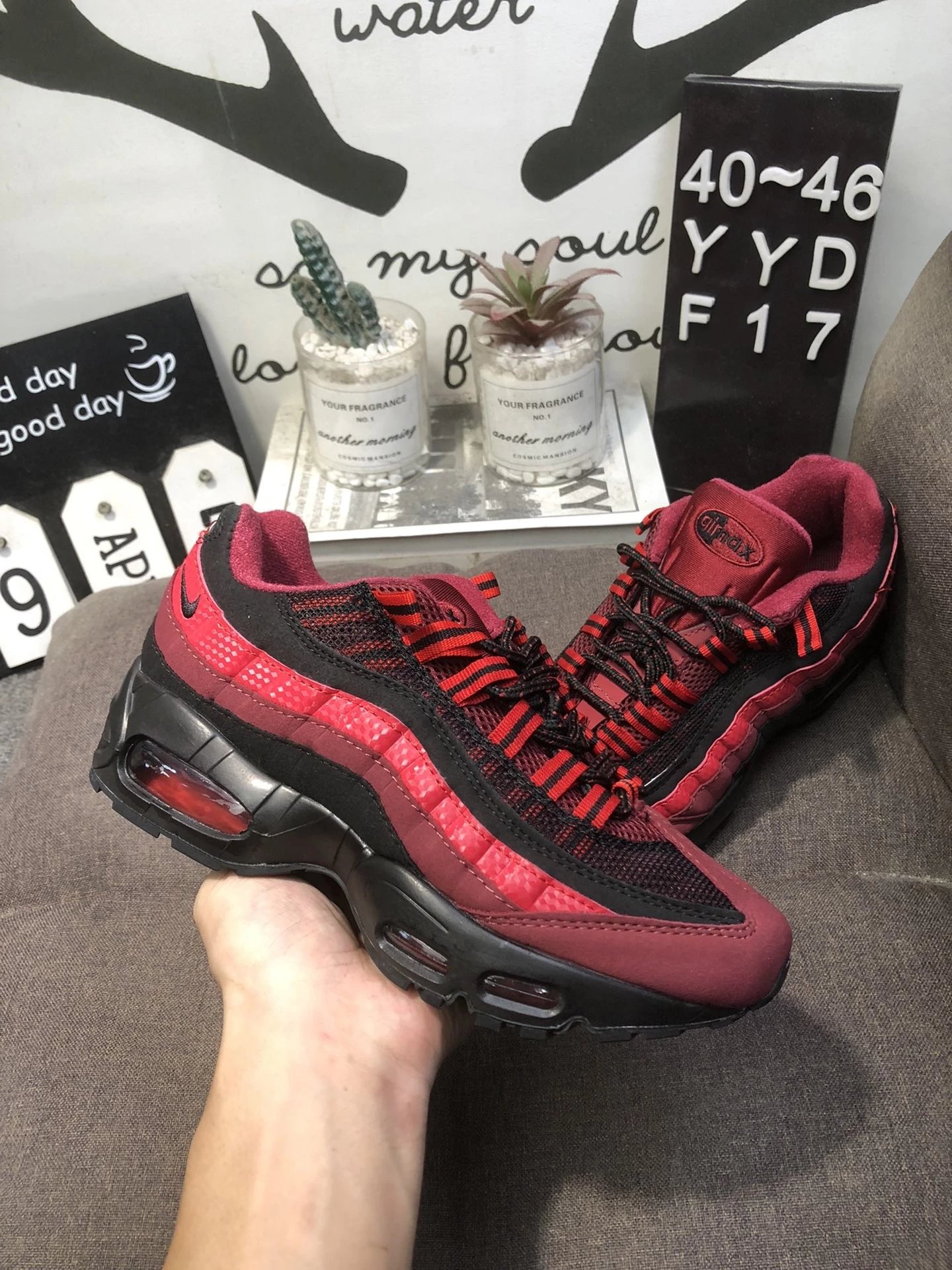 Nike Air Max 95 Red Black