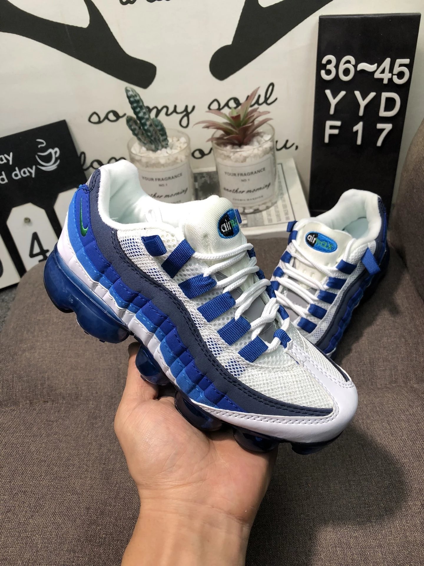 Nike Air Max 95 White Blue