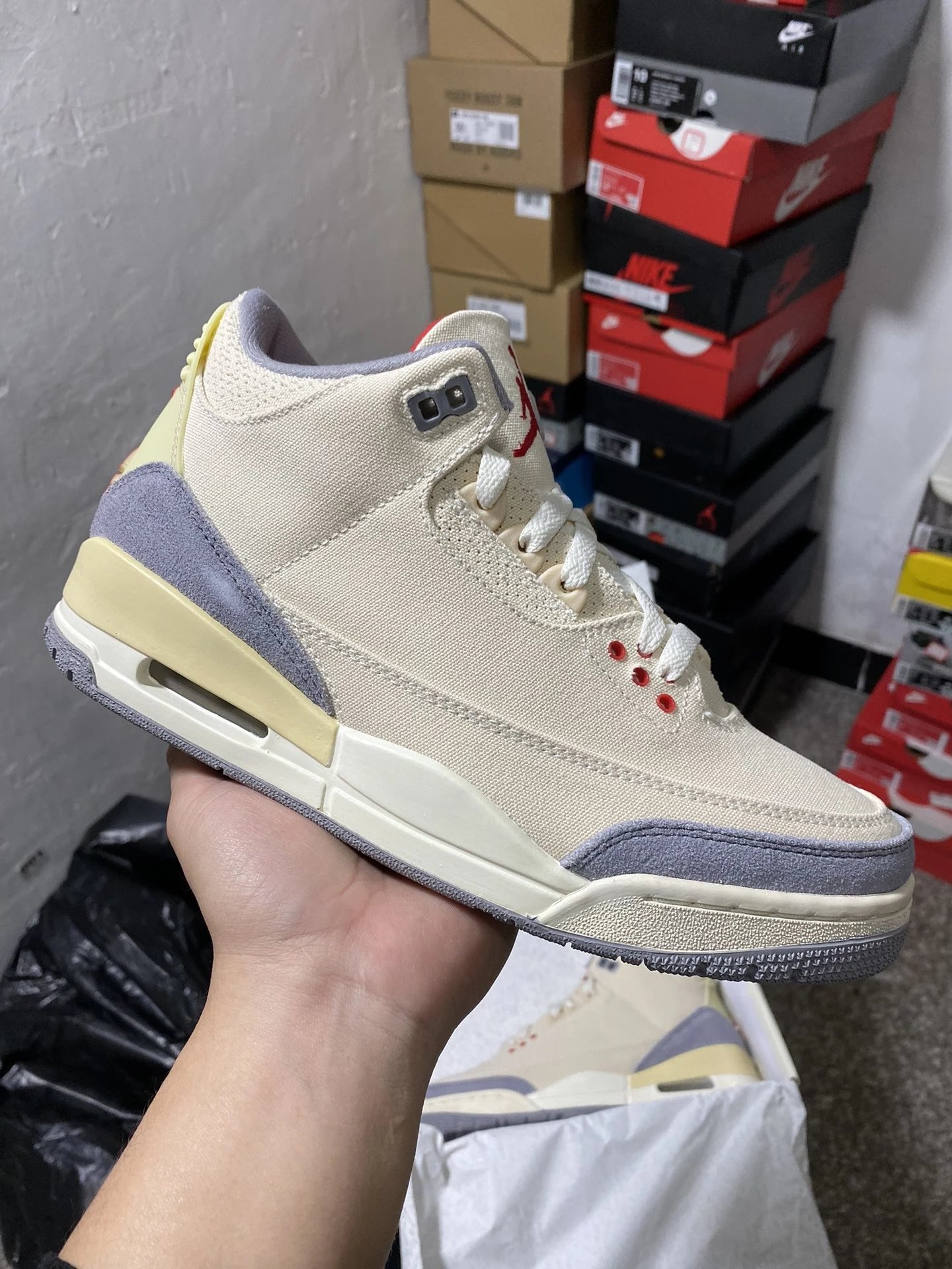 Air Jordan 3 Cream Yellow