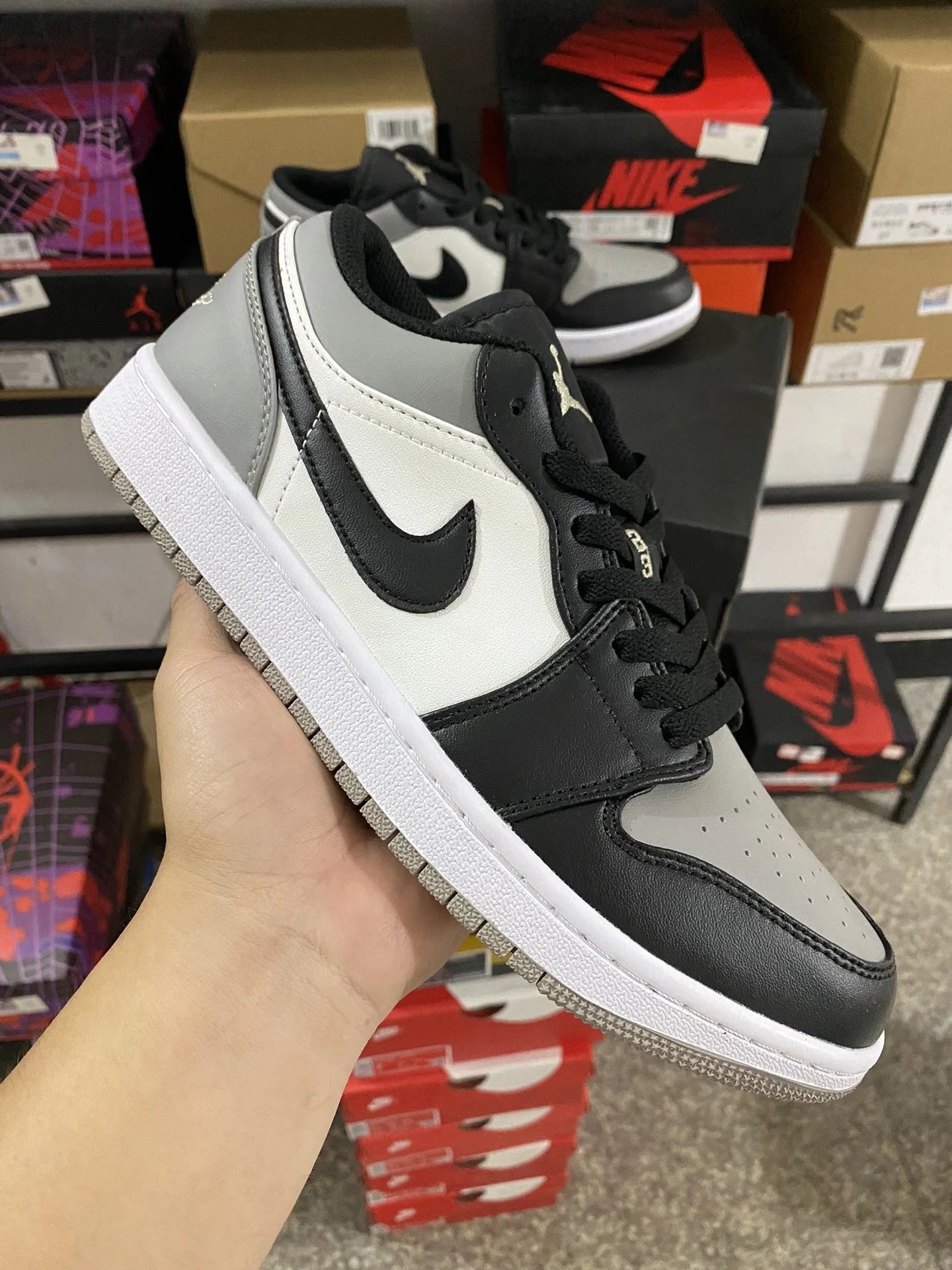 Air Jordan 1 Black Grey