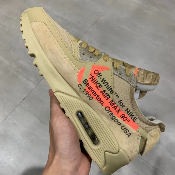 Nike Air Max 90 White Sneakers - 15