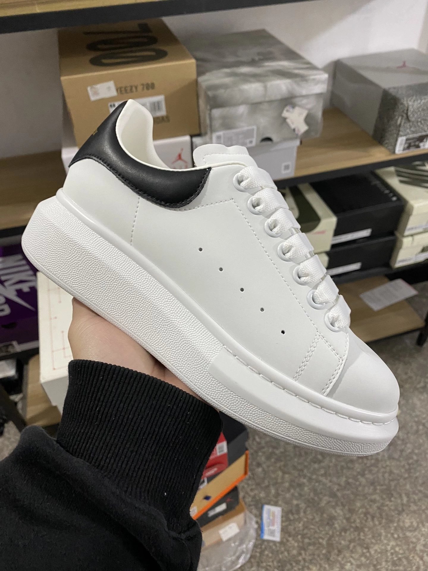 Alexander McQueen White Black Sneaker