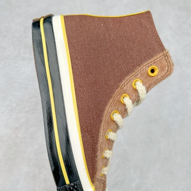 Unbranded Sneakers High-Top Canvas with Fuzzy Trim product detail image 14
