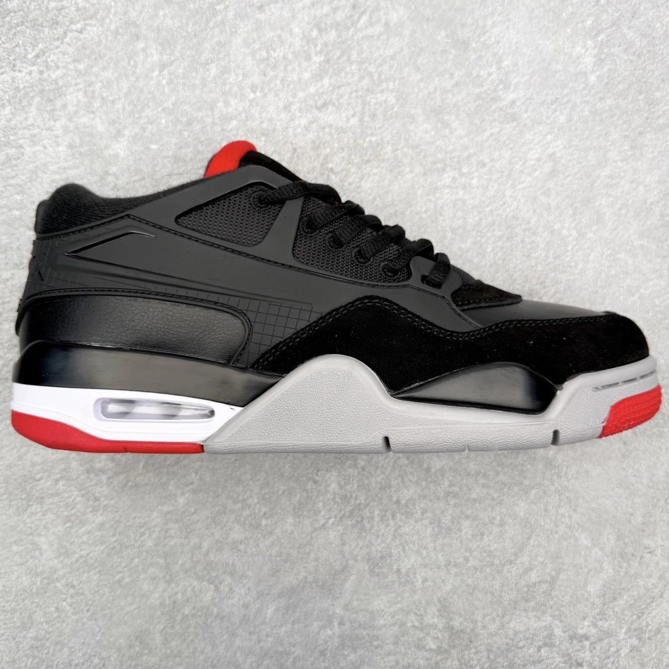Nike Sneakers Air Jordan 4 RM — Black, red, and white
