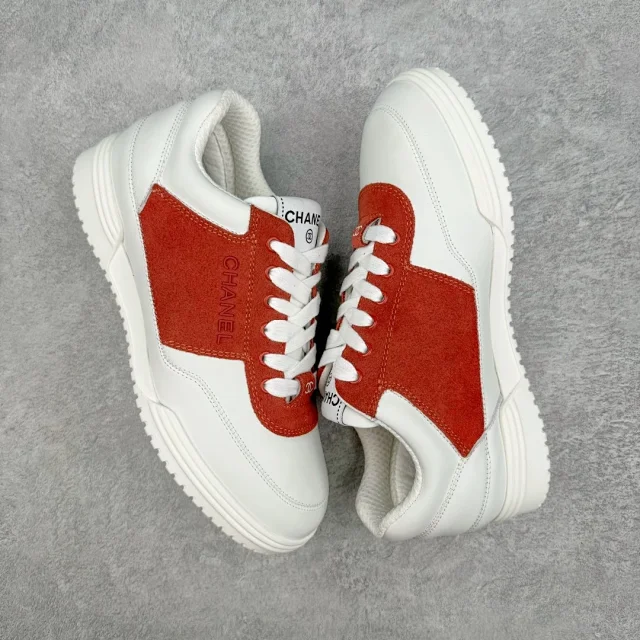 Chanel Sneakers Suede Panel Lace-Up product detail image 30
