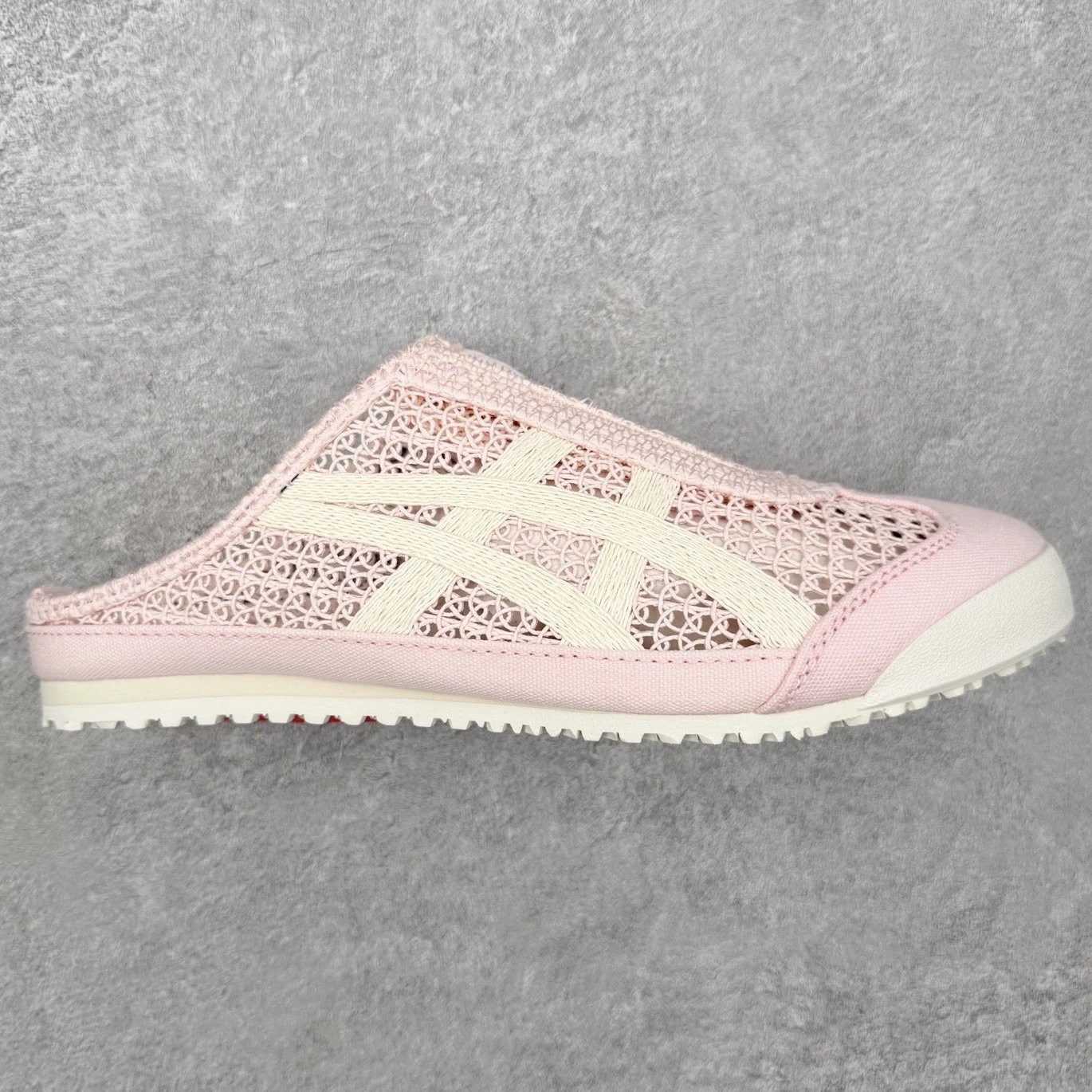 ASICS Sneakers MEXICO 66 Sabot Mesh Slip-On — Pink and white