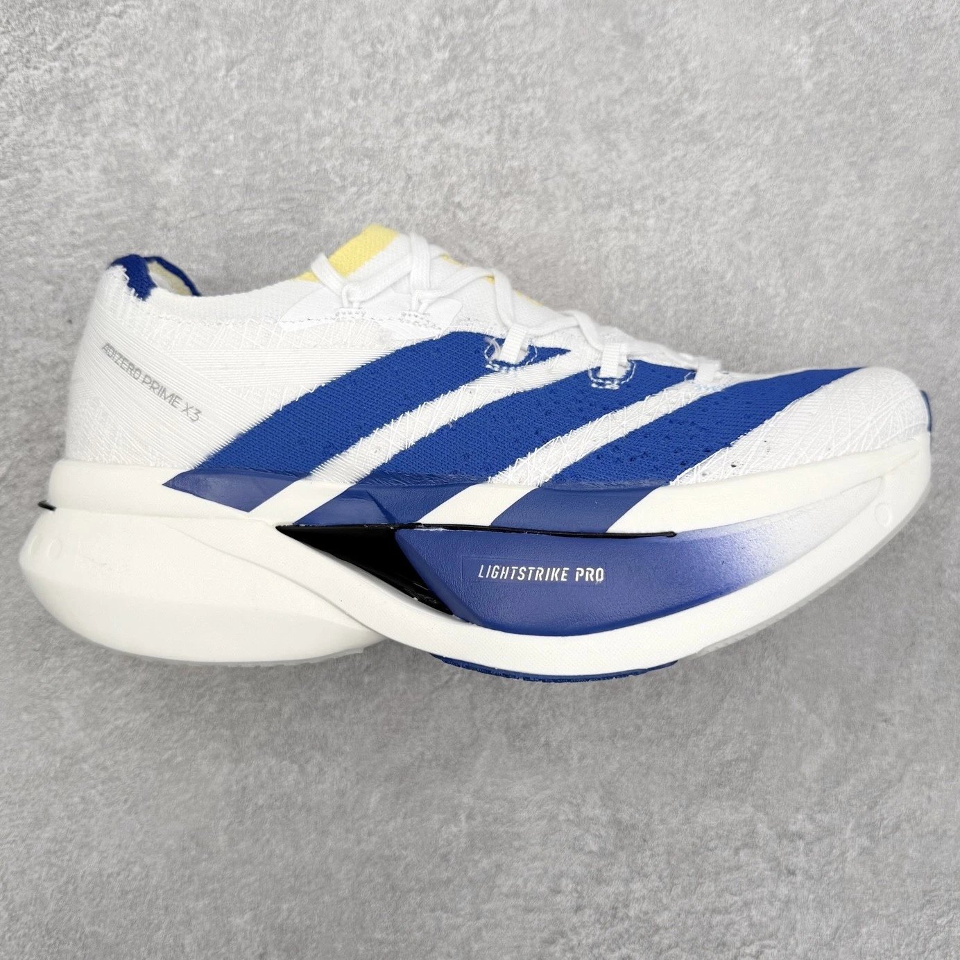 adidas Sneakers Adizero Prime X 3.0 Running Shoes — White and blue