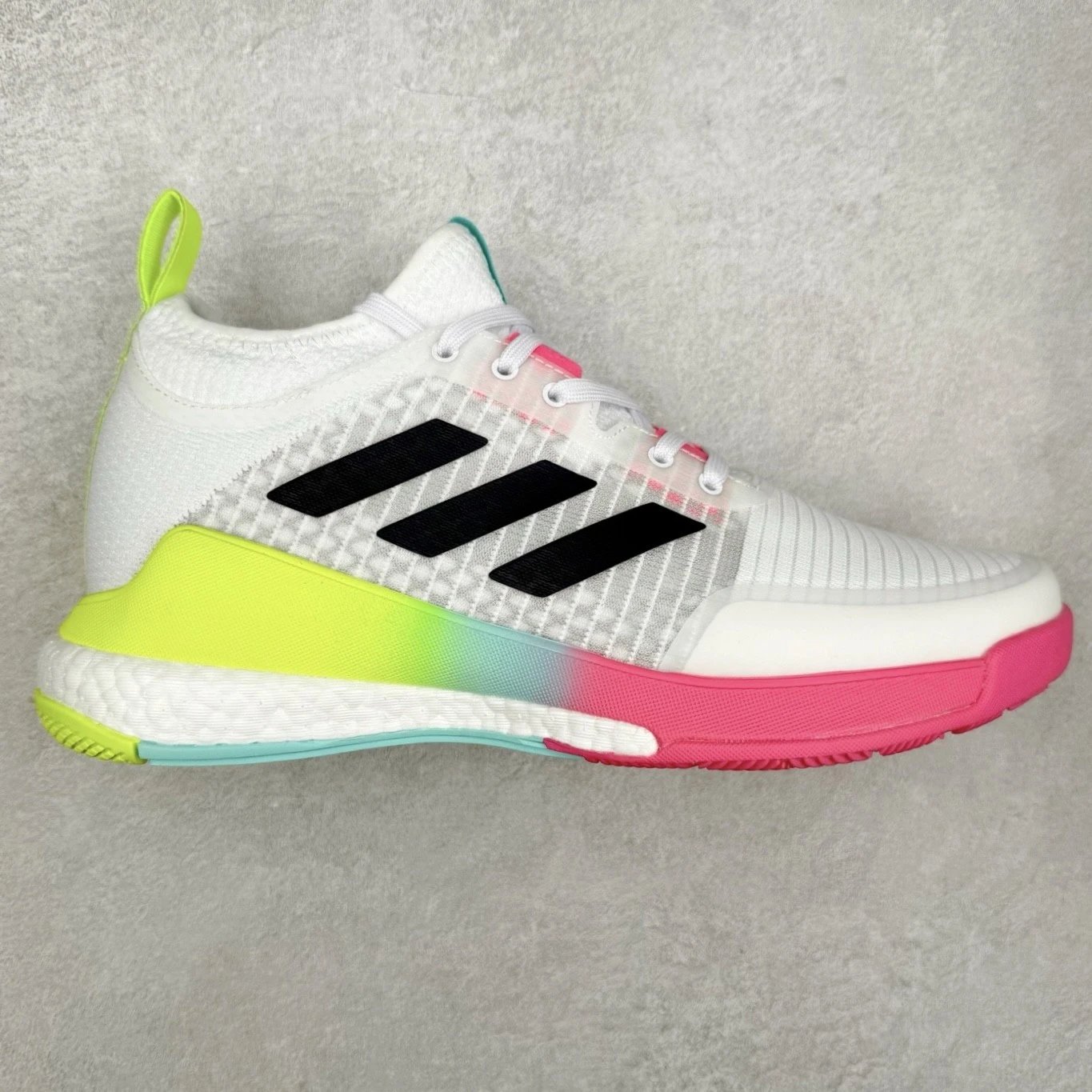 Adidas Sneakers Crazyflight Mid — White, red, and yellow
