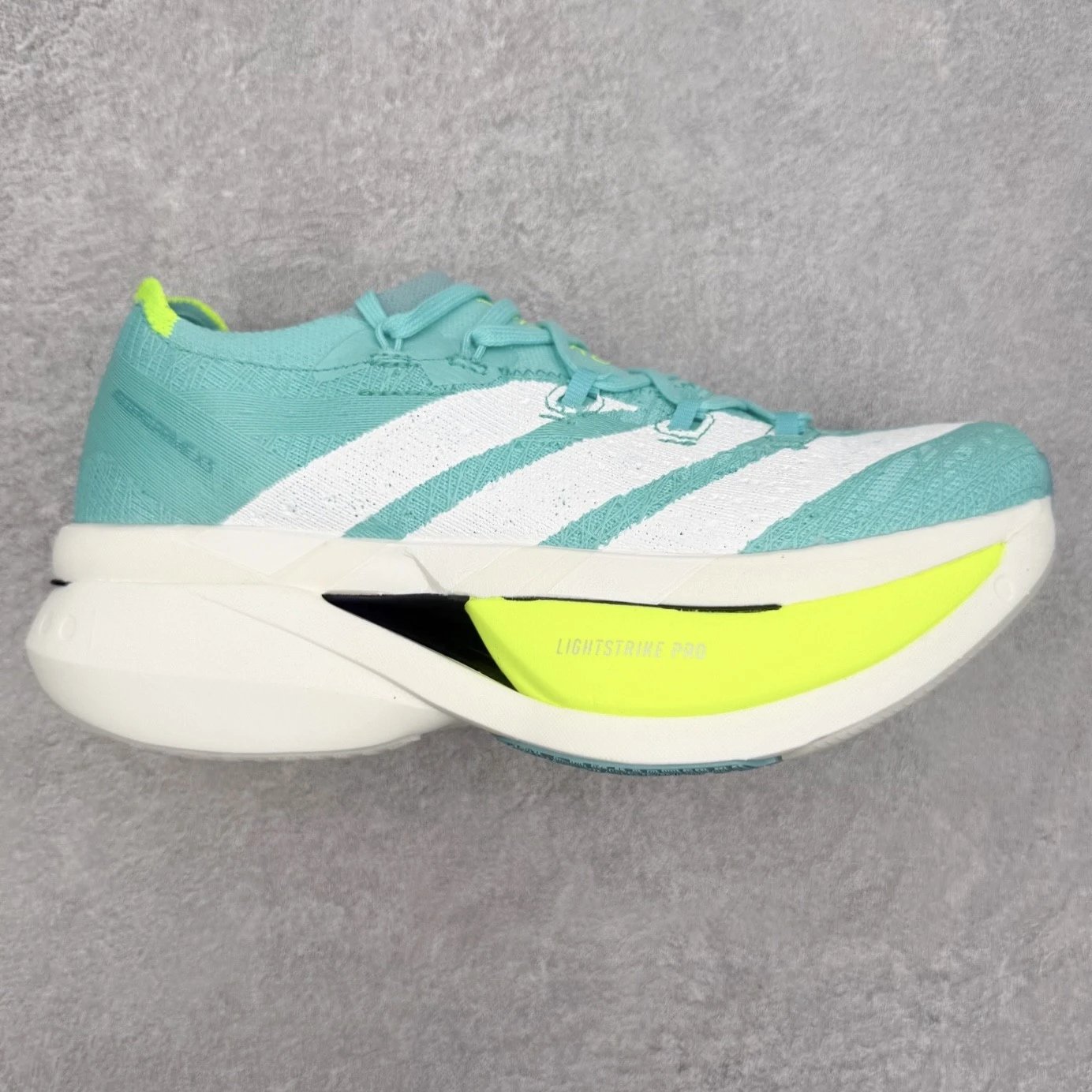 adidas Sneakers Adizero Prime X 3.0 Running Shoes — White and green