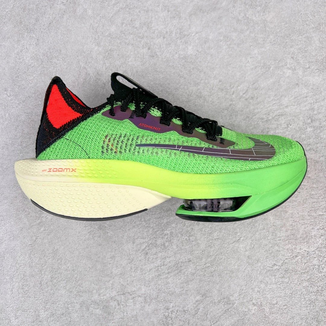 Nike Sneakers Air Zoom Alphafly NEXT% 2 Running — Green red