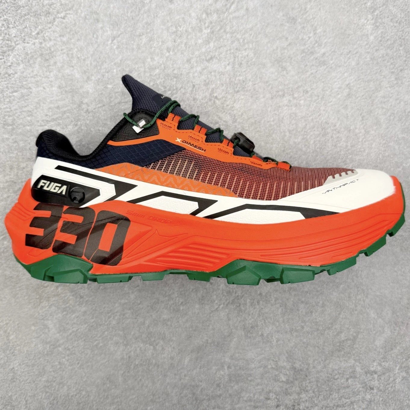 Kailas Sneakers FUGA EX 3 Trail Running Shoes — orange green 330