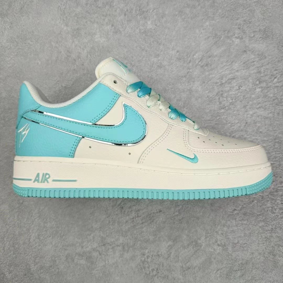 Nike Sneakers Air Force 1 Low-Top — ts Beige and green