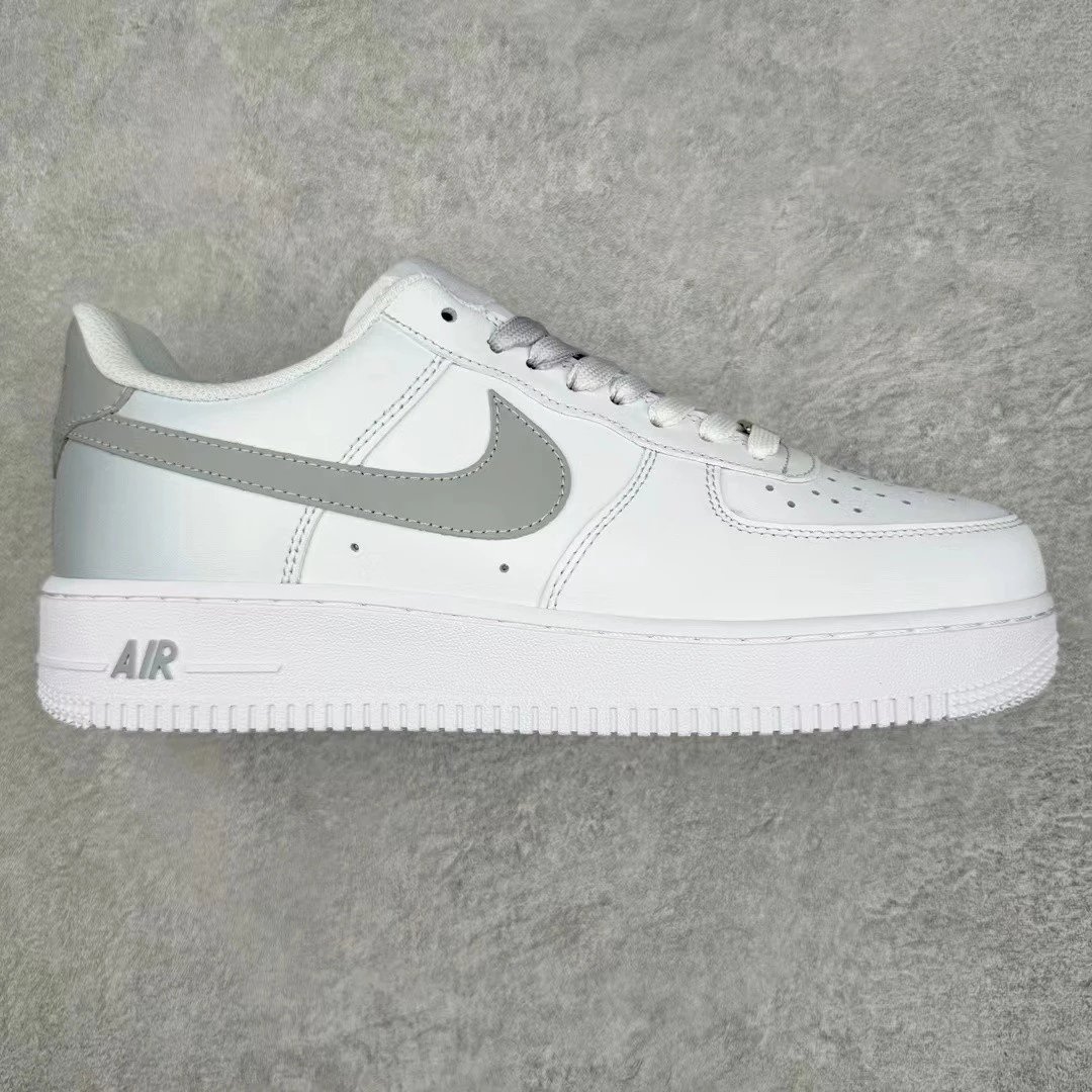 Nike Sneakers Air Force 1 Low-Top — Silver gradient