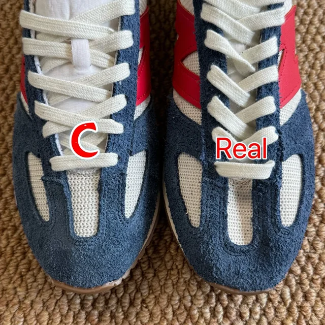 New Balance Sneakers 471 low-top suede and textile product detail image 7