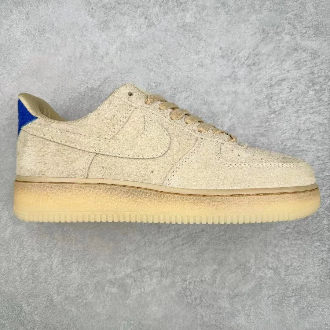 Nike Sneakers Air Force 1 Low-Top — Khaki blue tail