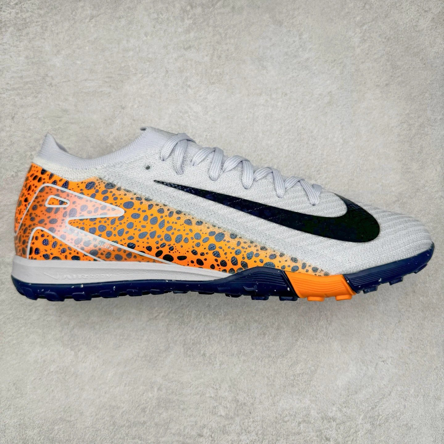Nike Sneakers Football Turf Shoes — Gray, black, and orange