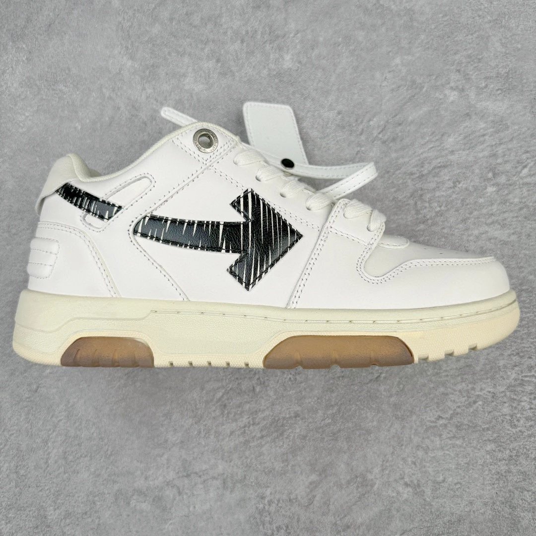 Off-White Out Of Office Sneaker White Black Zebra