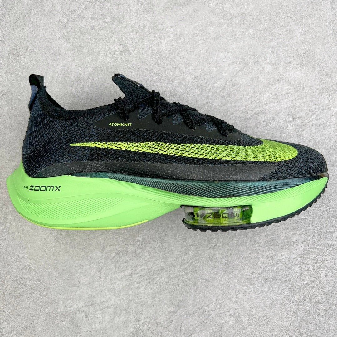Nike Sneakers Air Zoom Alphafly NEXT% 2 Running — Green and black