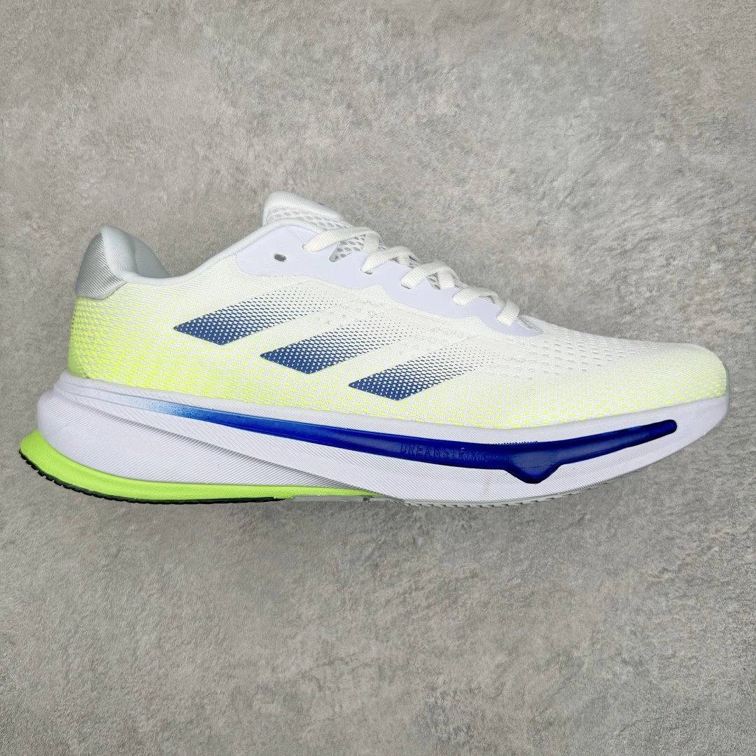Adidas Sneakers Supernova Rise running — green blue gray tail