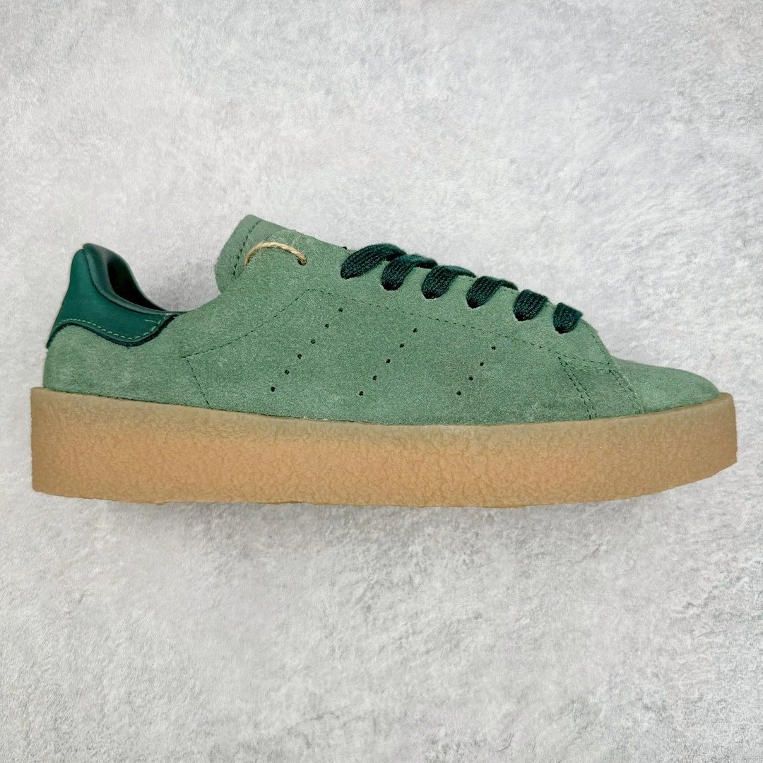 Unbranded Sneakers Suede Low-Top Platform — Green